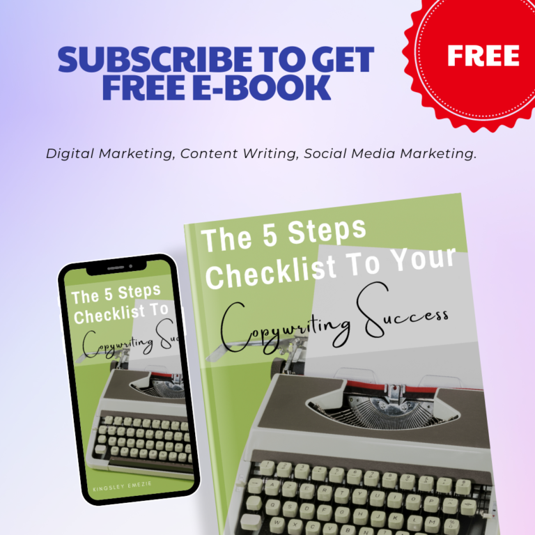 CKM media- 5 steps to copywriting success ebook.